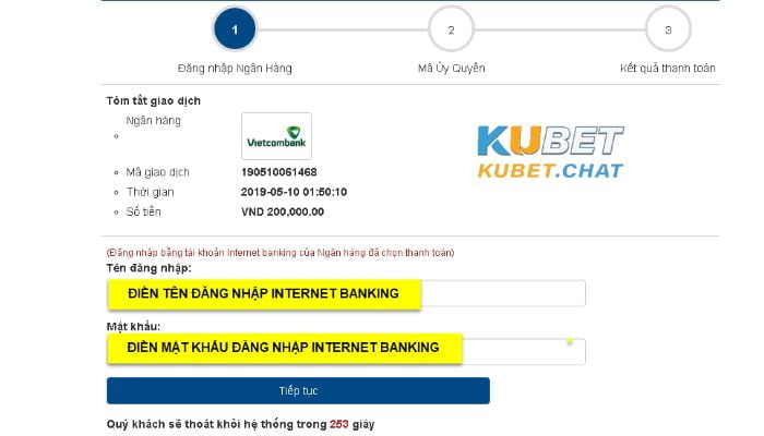 Hướng dẫn cách nạp tiền Kubet đầy đủ, chi tiết nhất 11 Nạp tiền Kubet