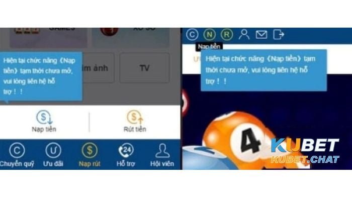 Vì sao chức năng nạp tiền Kubet bị khoá? Cách xử lý hiệu quả 1 Vì sao chức năng nạp tiền Kubet bị khoá
