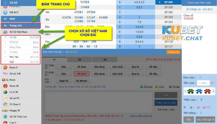 Hướng dẫn chi tiết cách đánh lô 3 càng trên Kubet 5 Cách đánh lô 3 càng trên Kubet chi tiết